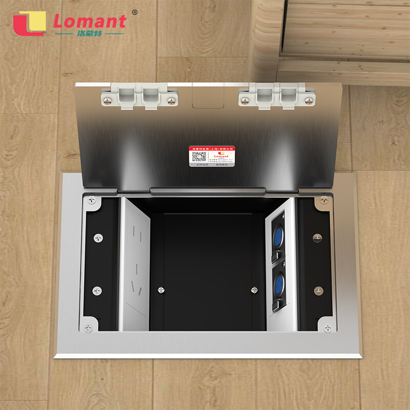Lomont Invisible Floor Socket Stainless Steel Waterproof Hidden Flat ...