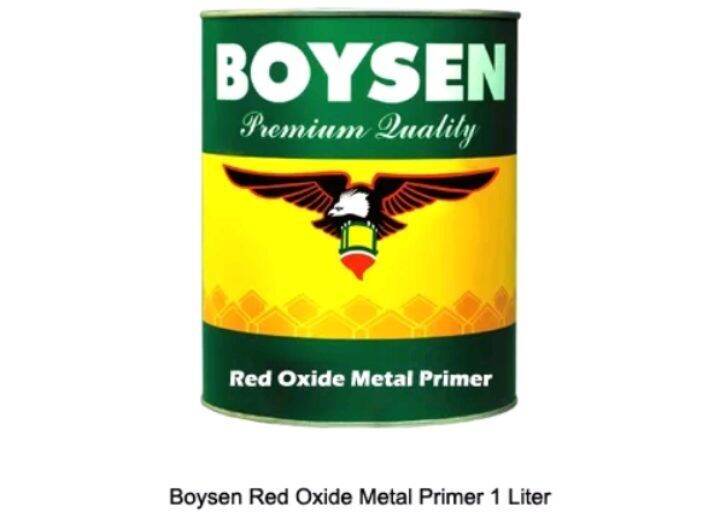 BOYSEN RED OXIDE METAL PRIMER B310 1LITER / 1 GALLON/ 1PAIL ANTI