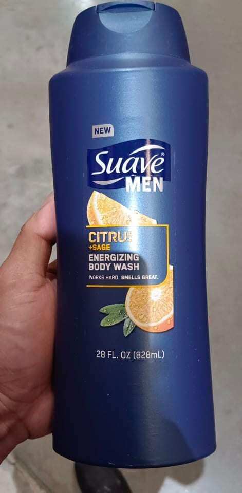 Suave Men Body Wash Citrus & Sage 28 oz 