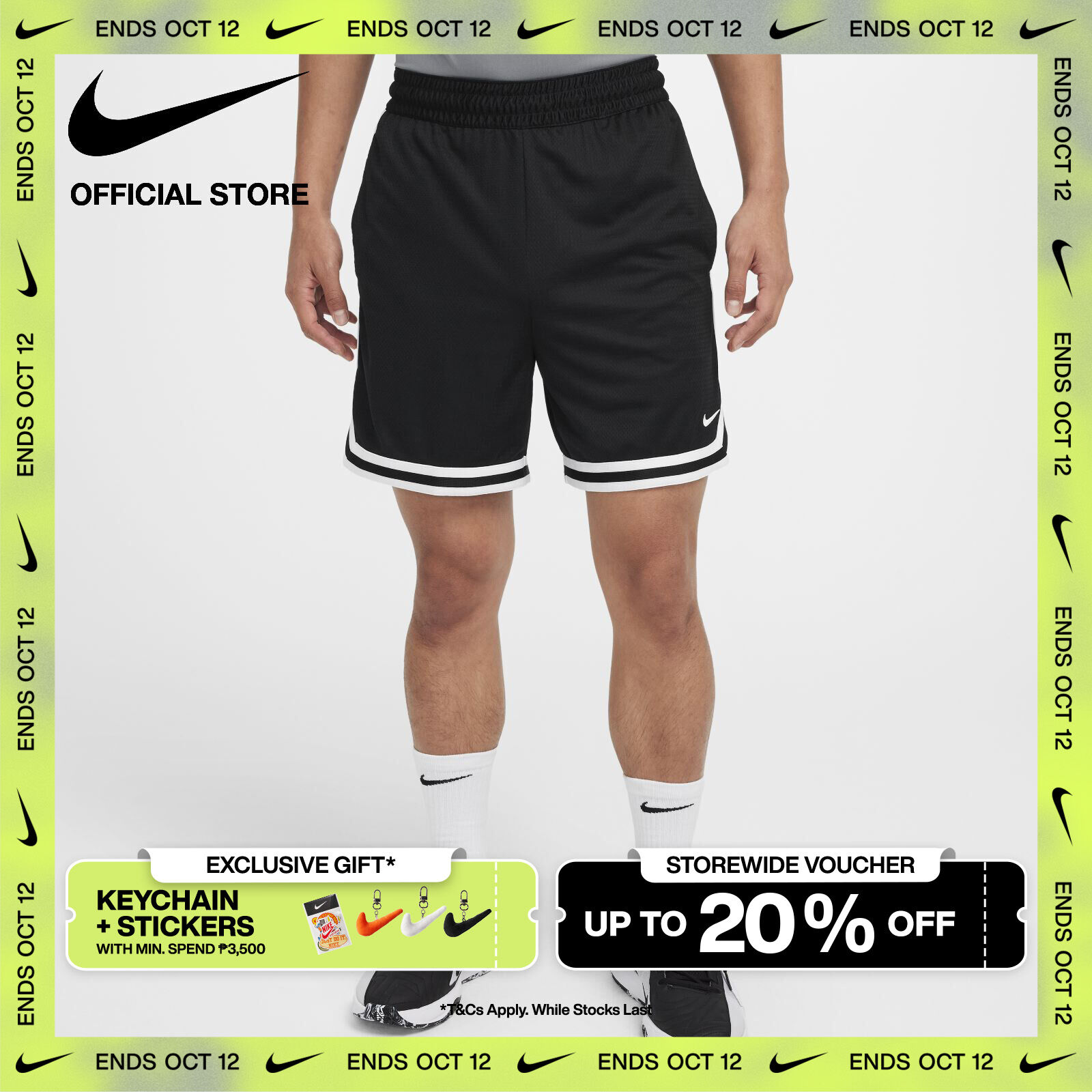 lazada dri fit shorts