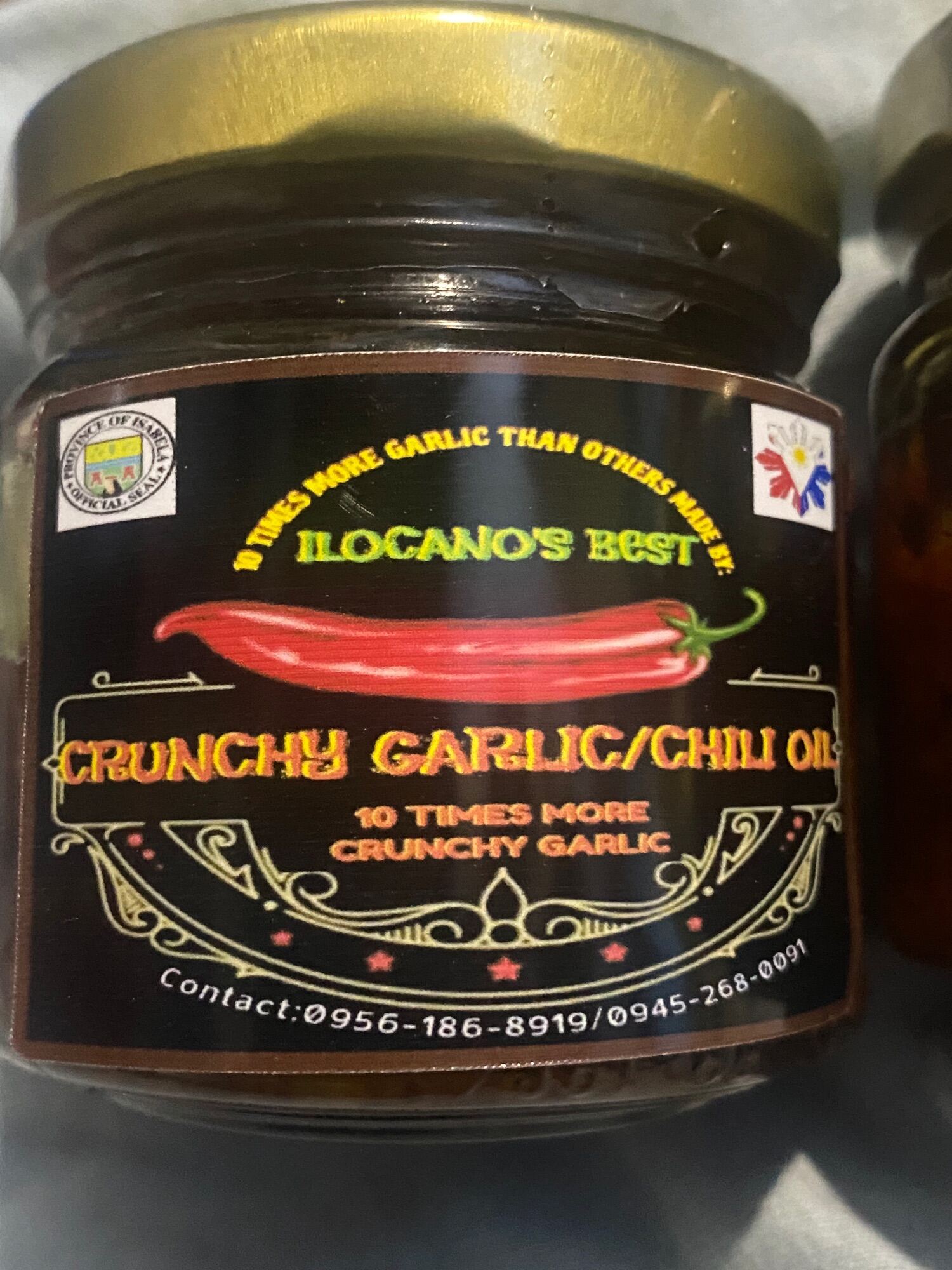 CRUNCHY GARLIC CHILI OIL 香脆大蒜辣椒油 Lazada PH