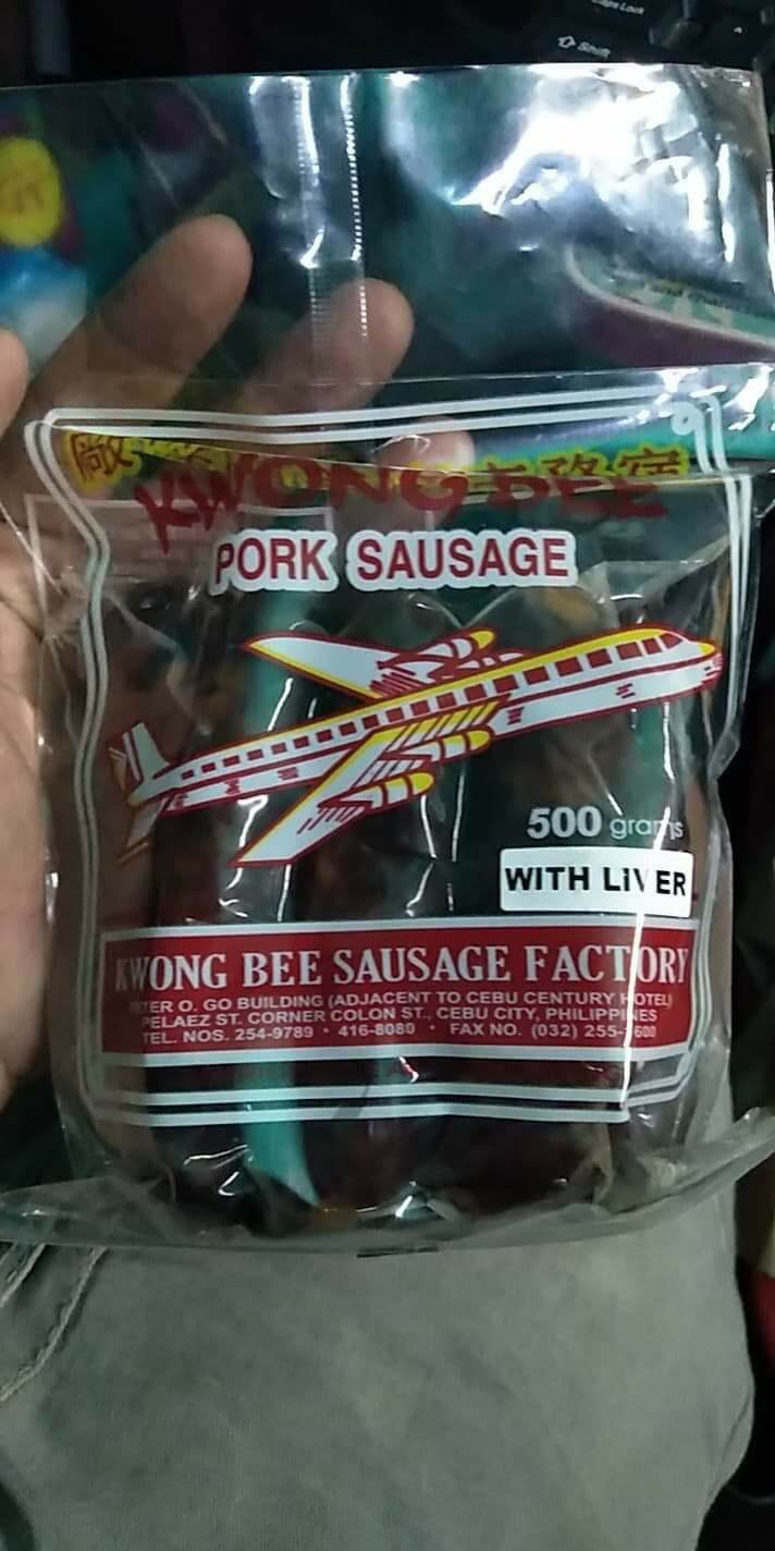 Kwong Bee With Liver Pork Sausage 1kilo Mandarin Chinese Chorizo Bilbao