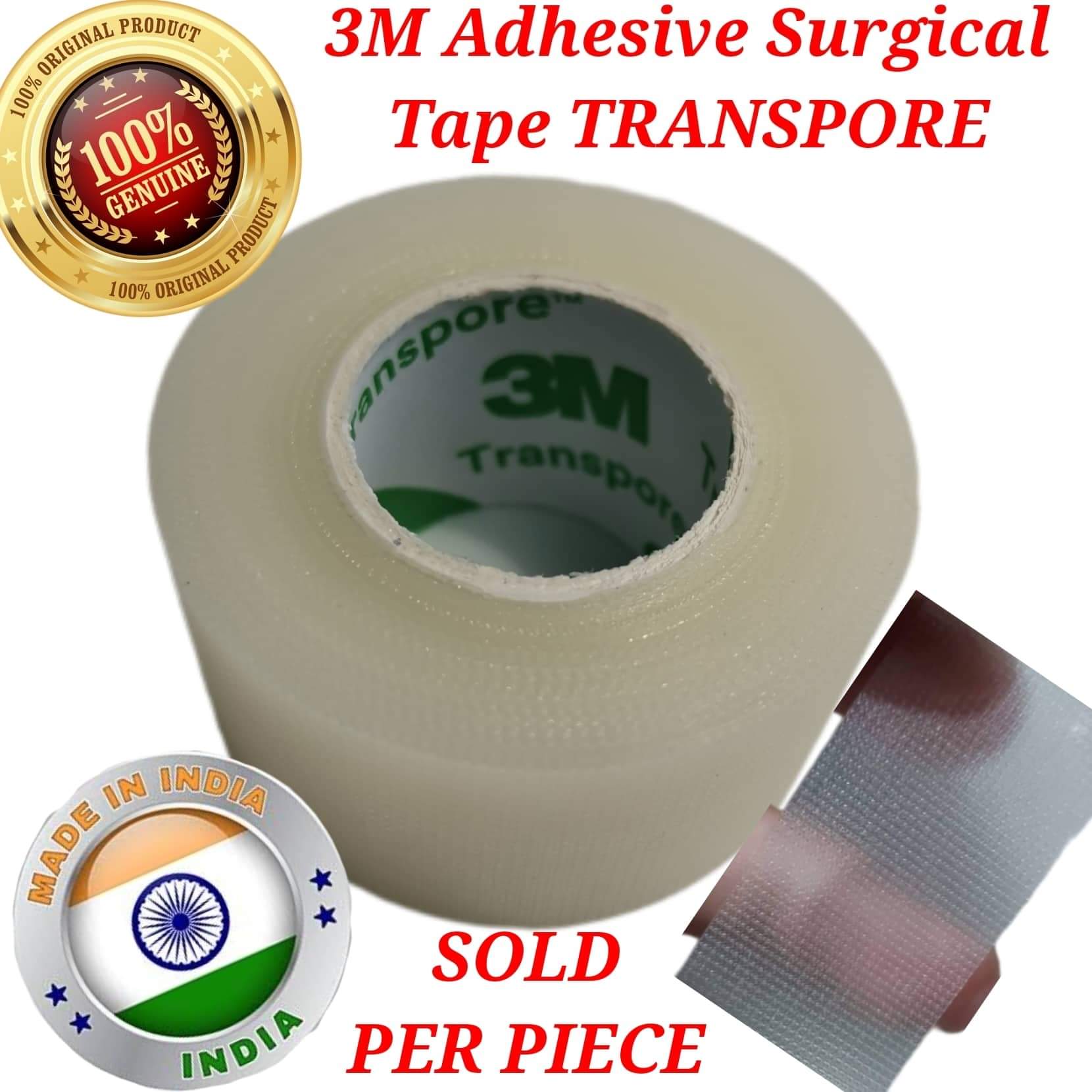 Micropore Surgical Tape (White, 3-inchx10Yards), 4 Rolls First Aid Tape  Price in India - Buy Micropore Surgical Tape (White, 3-inchx10Yards), 4  Rolls First Aid Tape online at