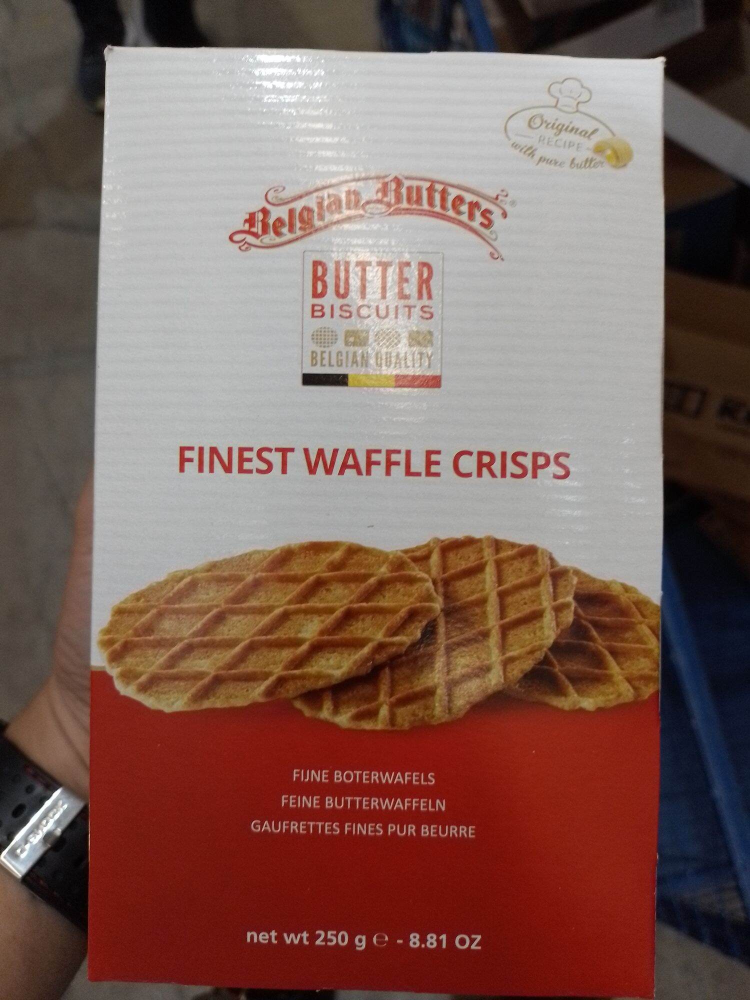 BELGAIN BUTTER FINEST WAFFLE CRISPS 250G Lazada PH