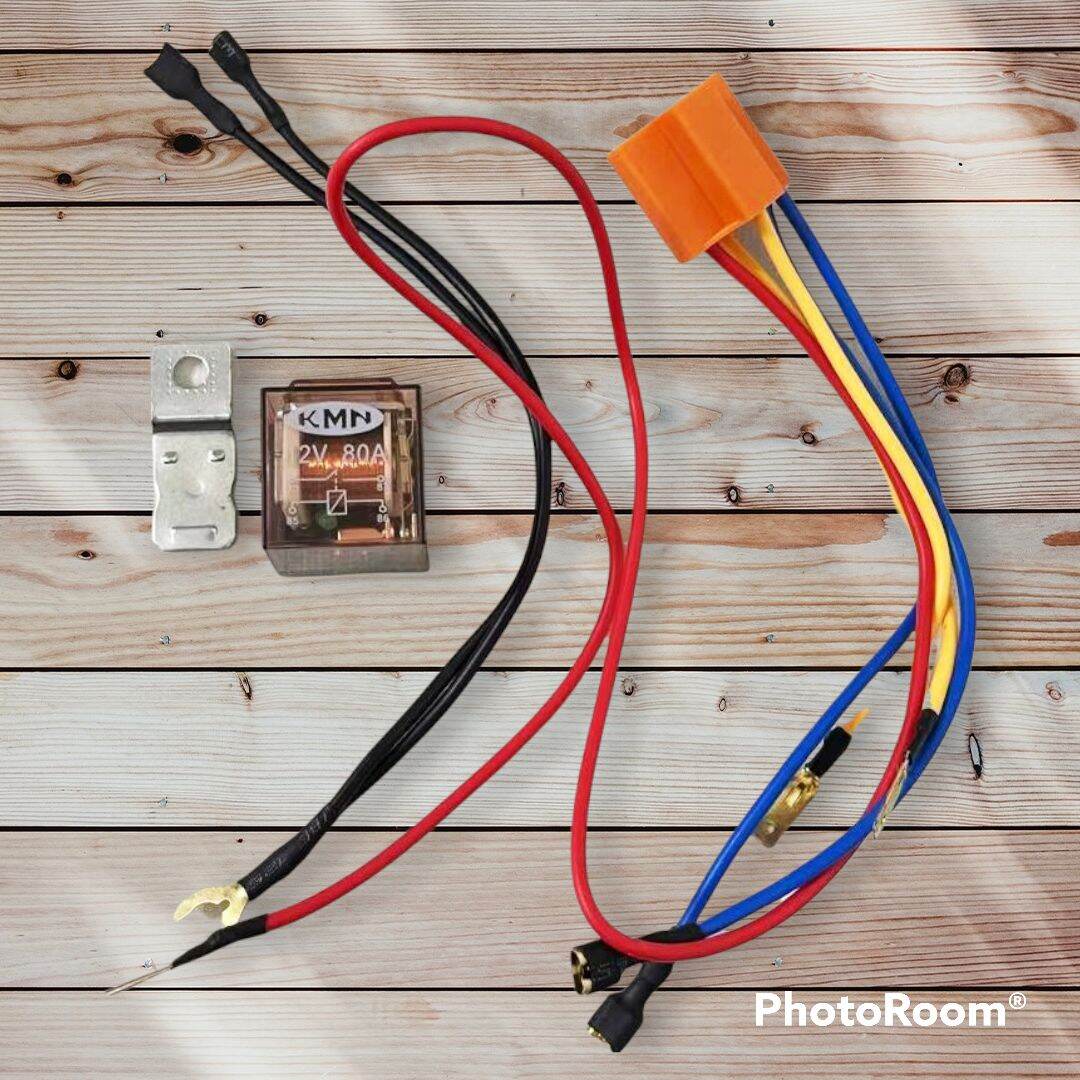 HORN RELAY LED LIGHT RELAY with SOCKET 80AMP 4PIN/5PIN Lazada PH