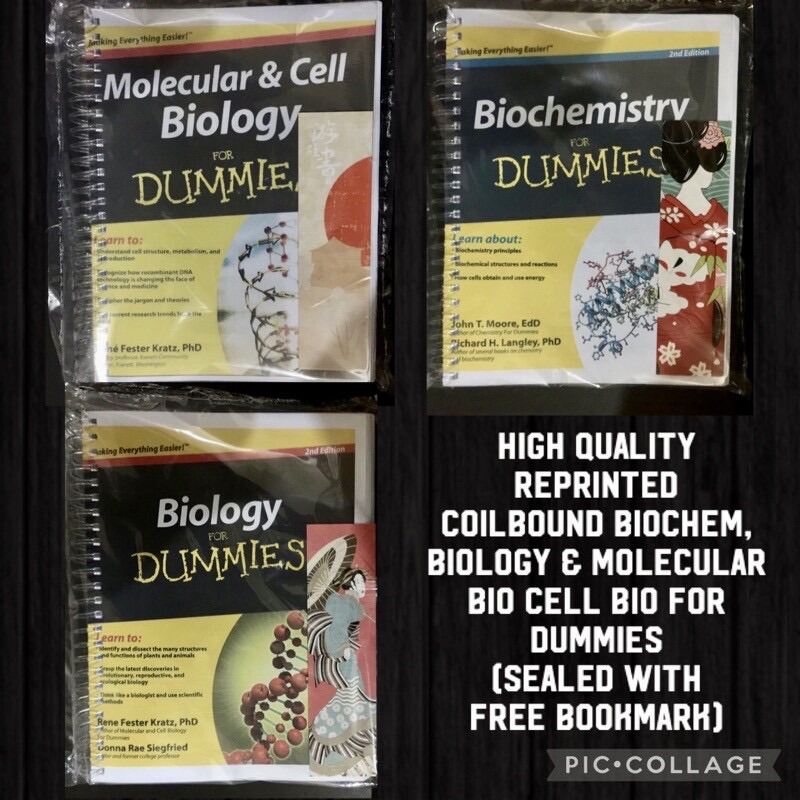 Biochemistry and Molecular Cell Biology Biochem for Dummies Review Book
