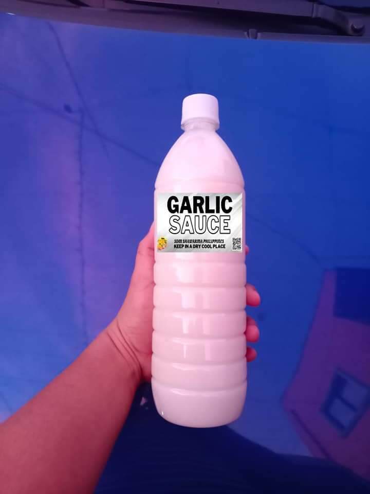 GARLIC SAUCE FOR SHAWARMA & NACHOS Lazada PH
