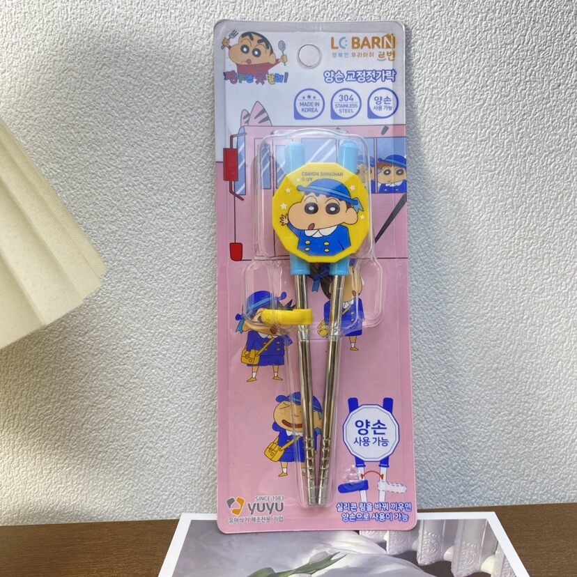 South Korea Import Spider-Man Children Training Chopsticks 3 Baby