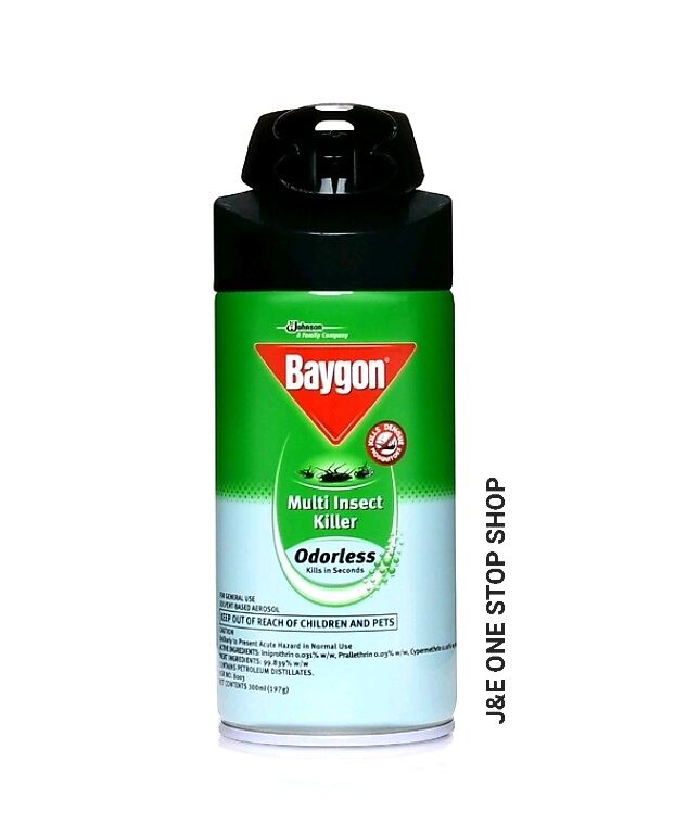 Baygon Multi Insect Killer Odorless 300ml Lazada Ph