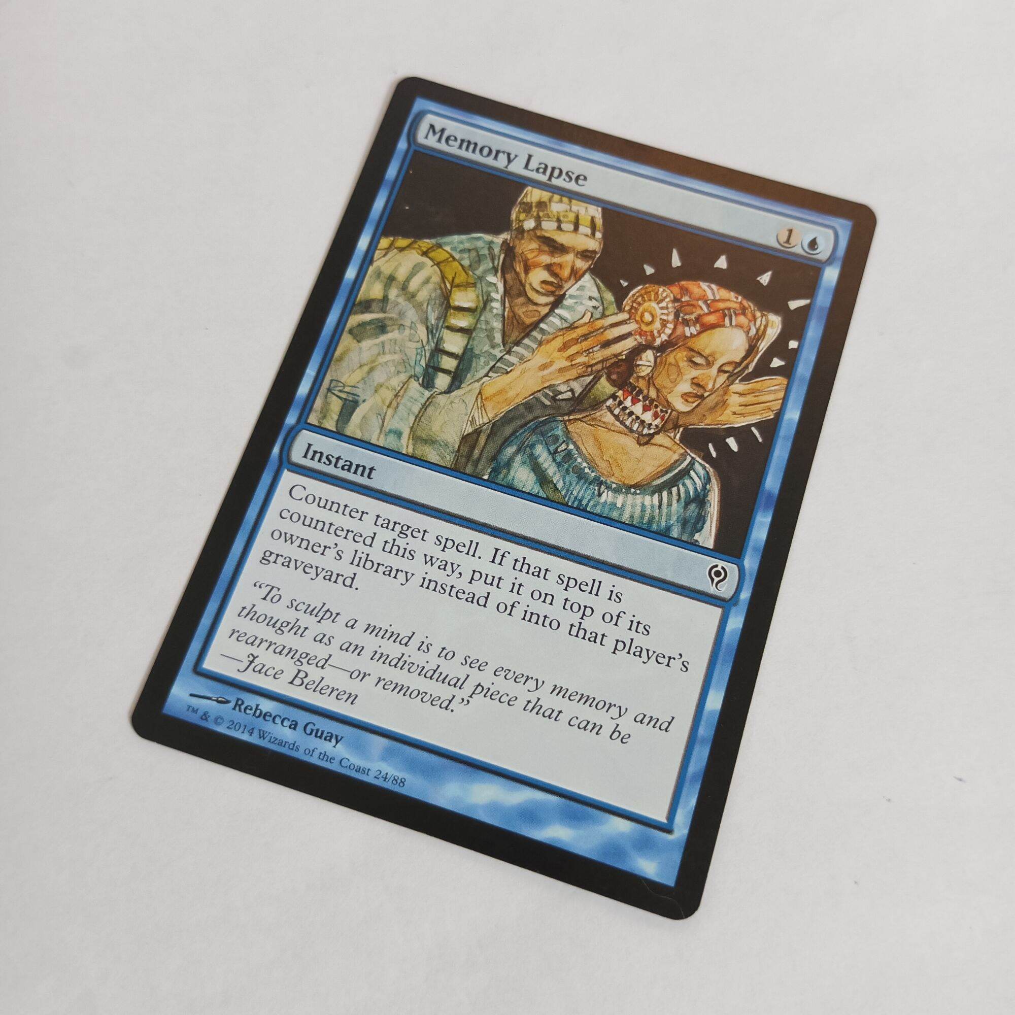 MTG Card MEMORY LAPSE Magic the Gathering Trading Card Game Blue