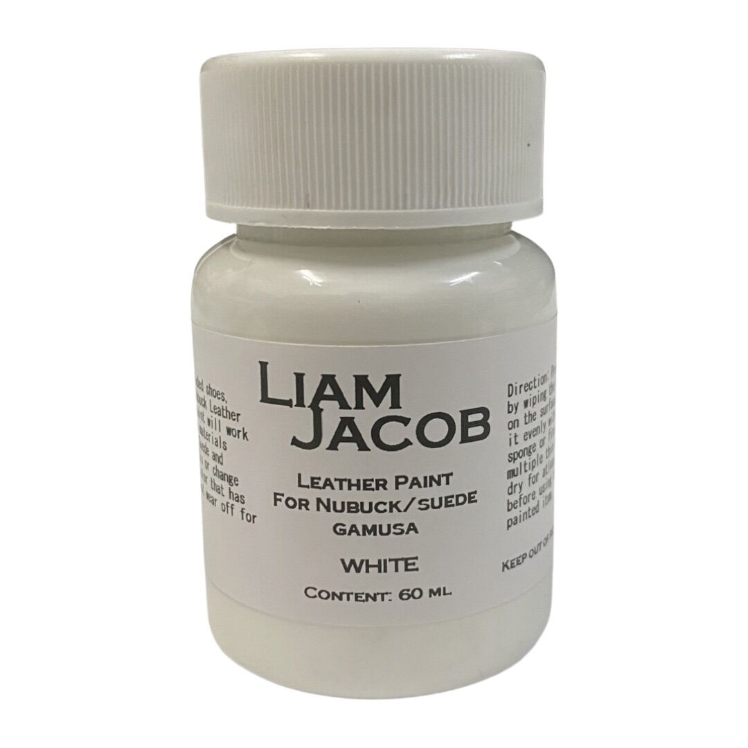 White Nubuck, Suede, Gamusa Coloring/Paint for your Leather Bags, Shoes