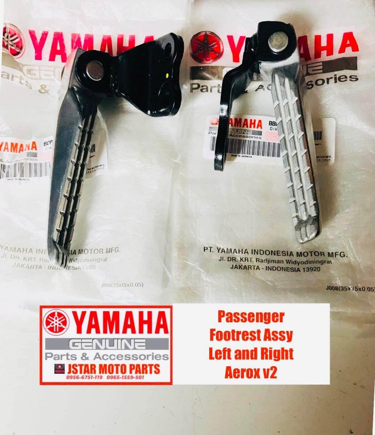 footrest assy / passenger foot rest Aerox v2 yamaha genuine Lazada PH