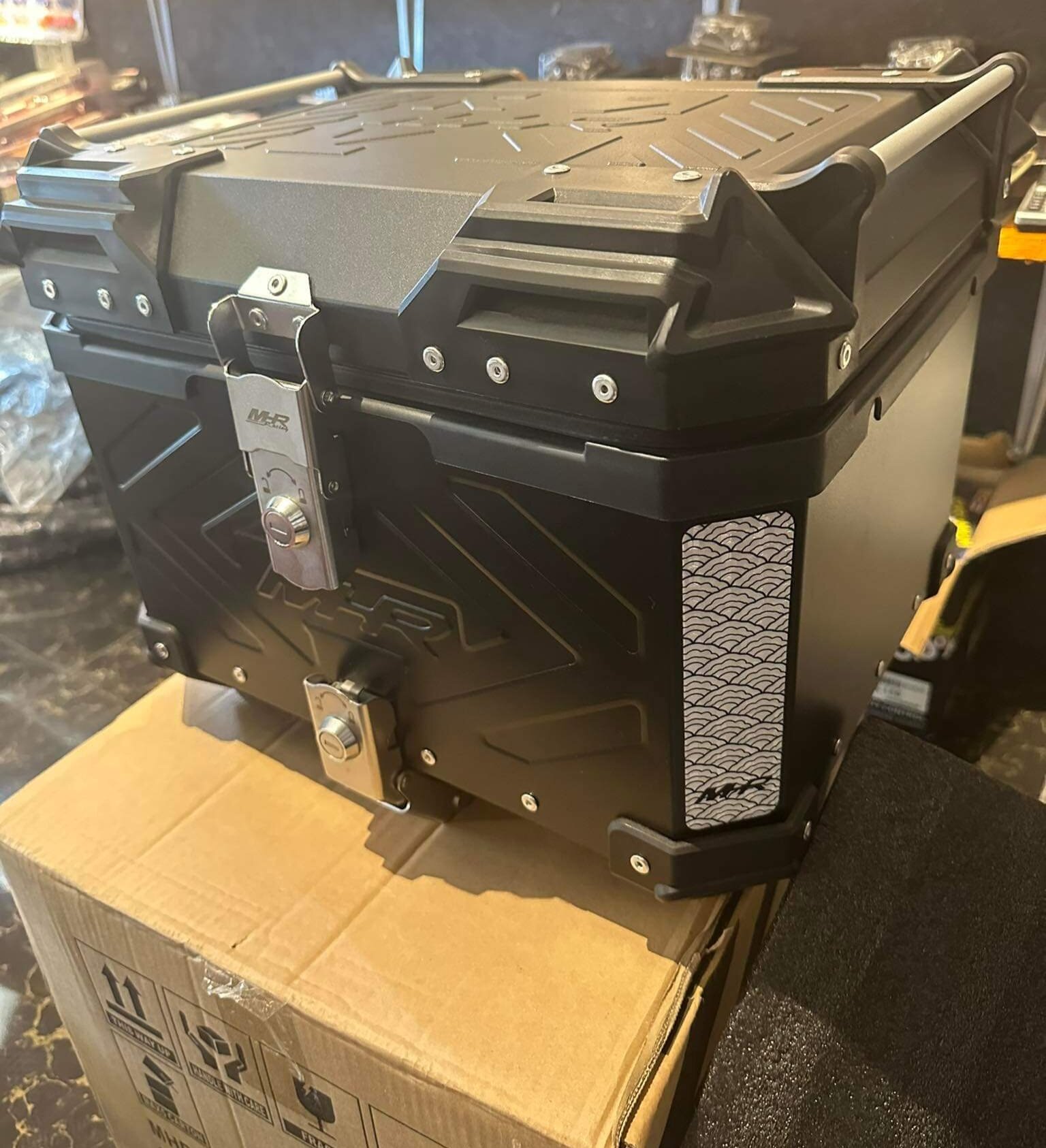 MHR ALLOY TOP BOX 45LITER (MOTOR BOX) Lazada PH