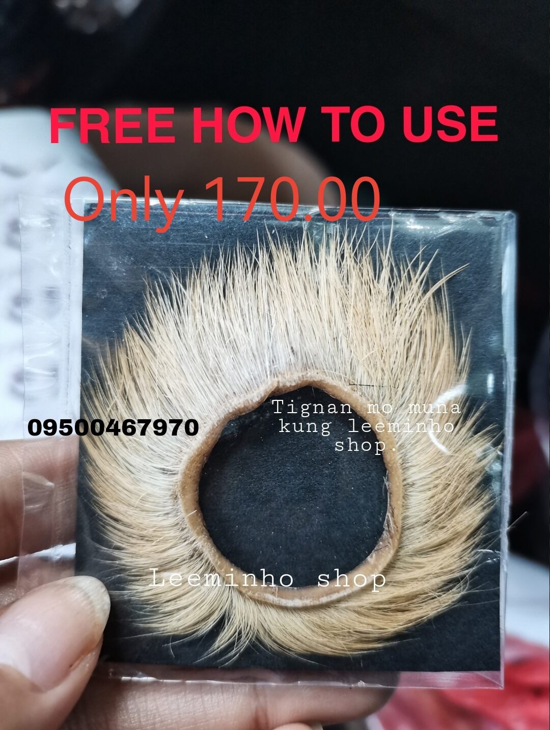 GOAT EYELASHES MADE IN REAL GOAT. 