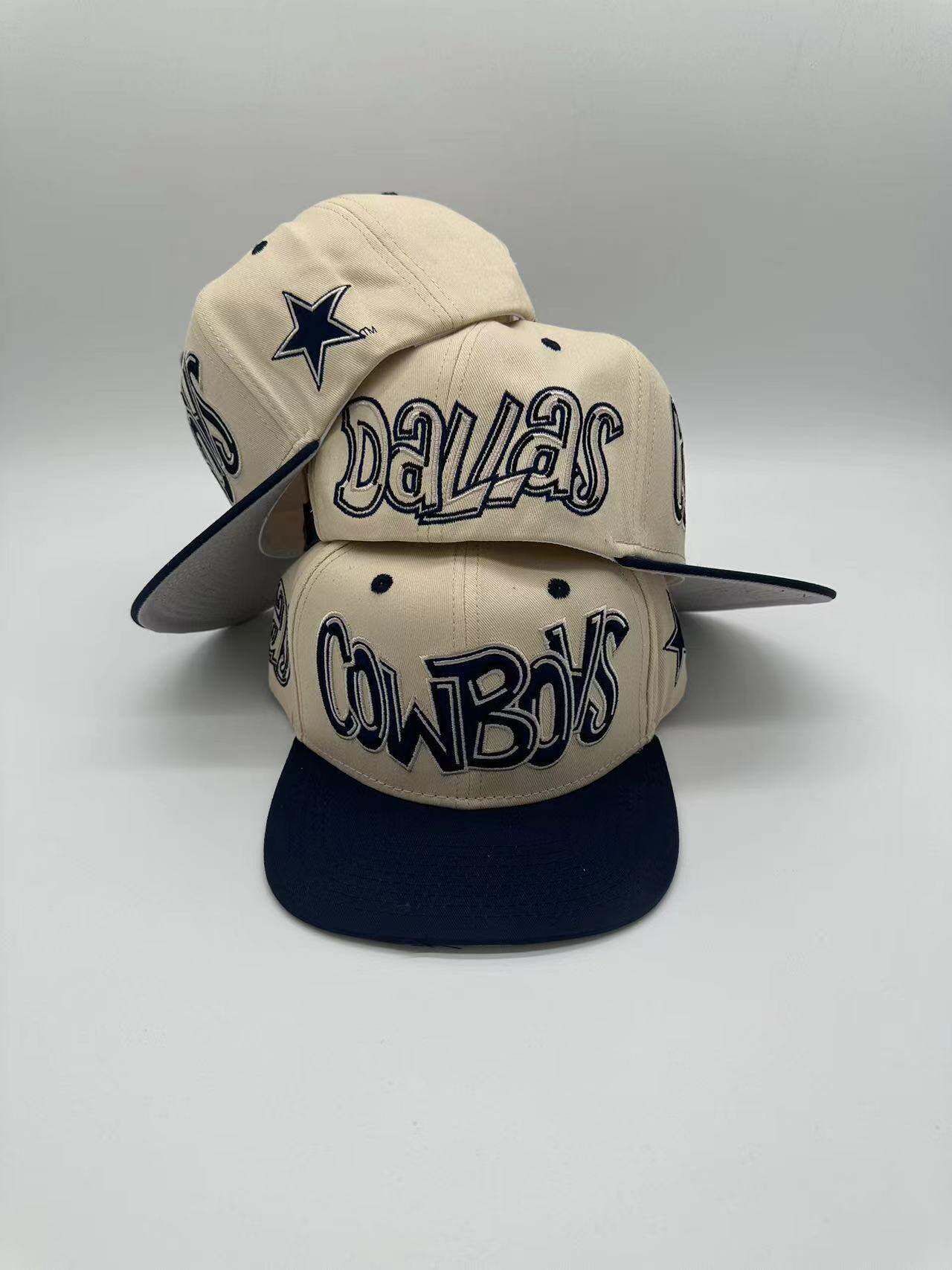 Vintage Navy Dallas Cowboys Snapback Hat -   Hong Kong