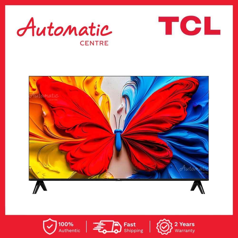 TCL Google 40S5K 40-inch 2K QLED Google TV with 300 Nits and HDR10 Television Presyo 13,990 Piso*Libreng Shipping