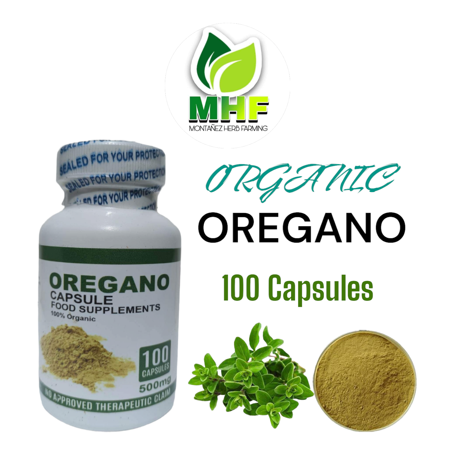 AUTHENTIC OREGANO CAPSULE 100 CAPSULES 500/mg Lazada PH