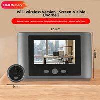 NIOYE | Wireless Video Doorbell Display Camera Night Recording Intercom