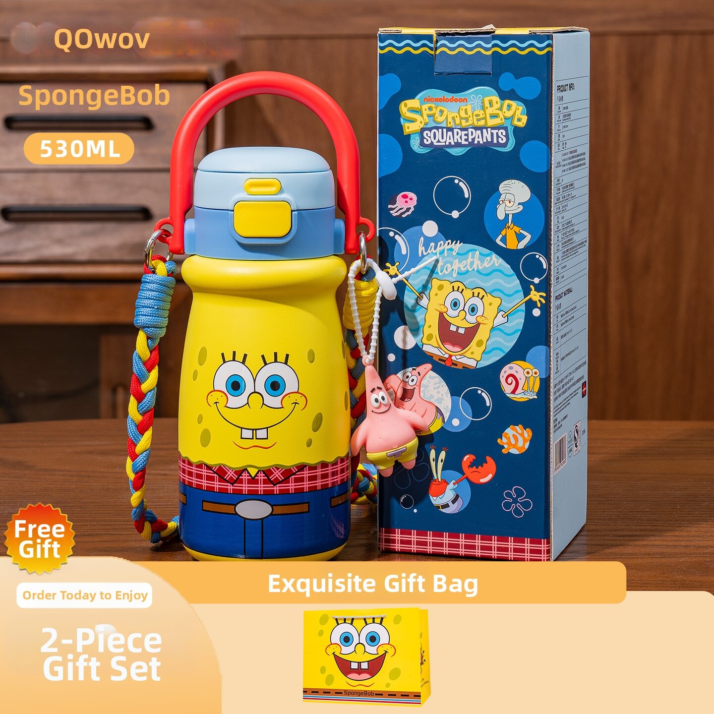 WANGBAIFU | Child-friendly Boys Girls School Insulated Cup