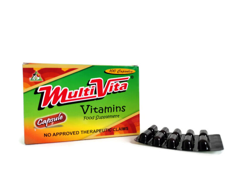 MULTIVITA Multivitamins Capsule 100's Lazada PH