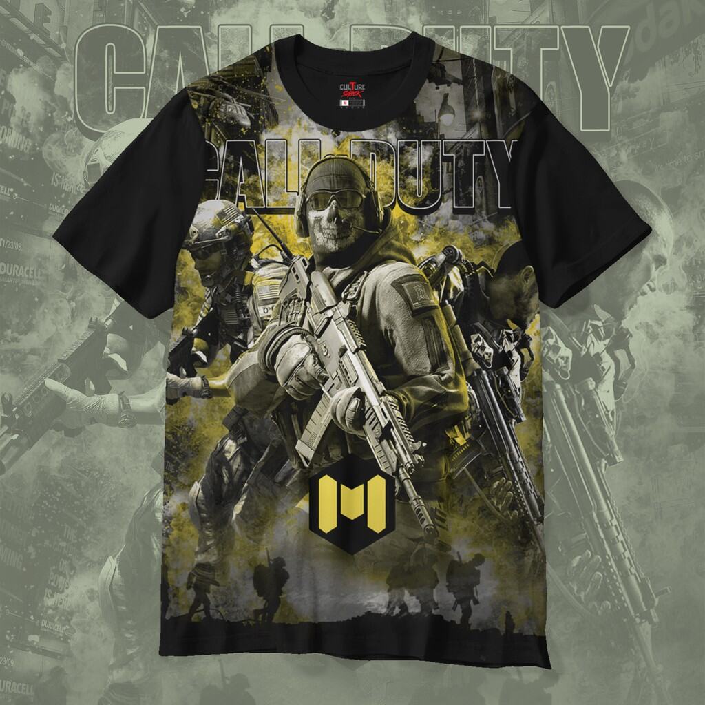 CALL OF DUTY T SHIRT 3D PRINT. 