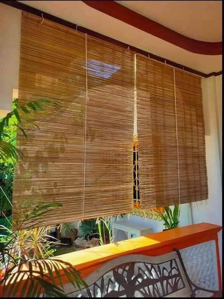 3.5 width x 3ft length ROLL UP BURI BLINDS Lazada PH