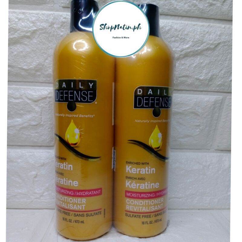 Daily Defense Keratin Conditioner Shampoo Hair Shampoo Condi Keratin