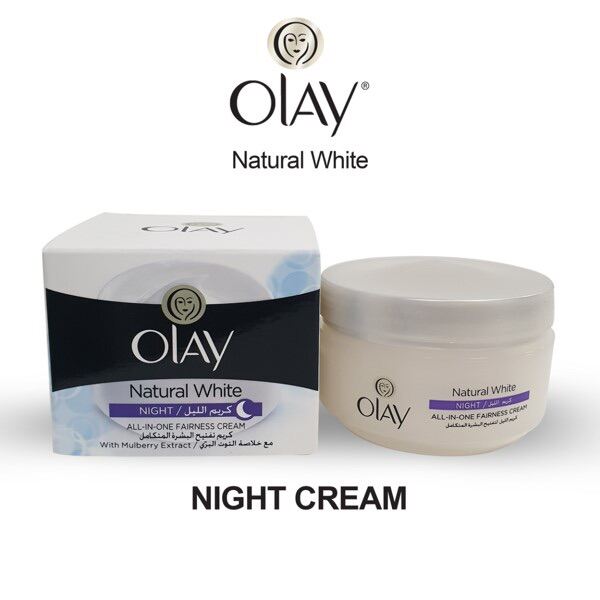 Olay Natural White Night Cream, 50g