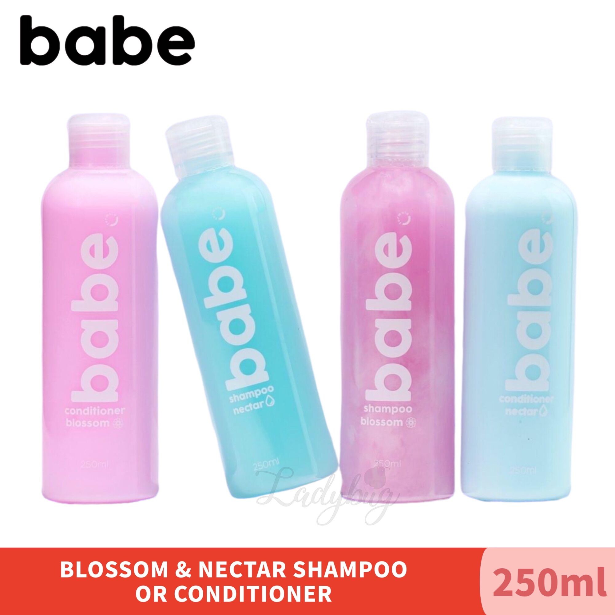 Babe Formula Shampoo and Conditioner (Blossom and Nectar Scent) 250ml