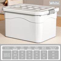 XINGYOU | Large Thick Plastic Storage Box With Lid