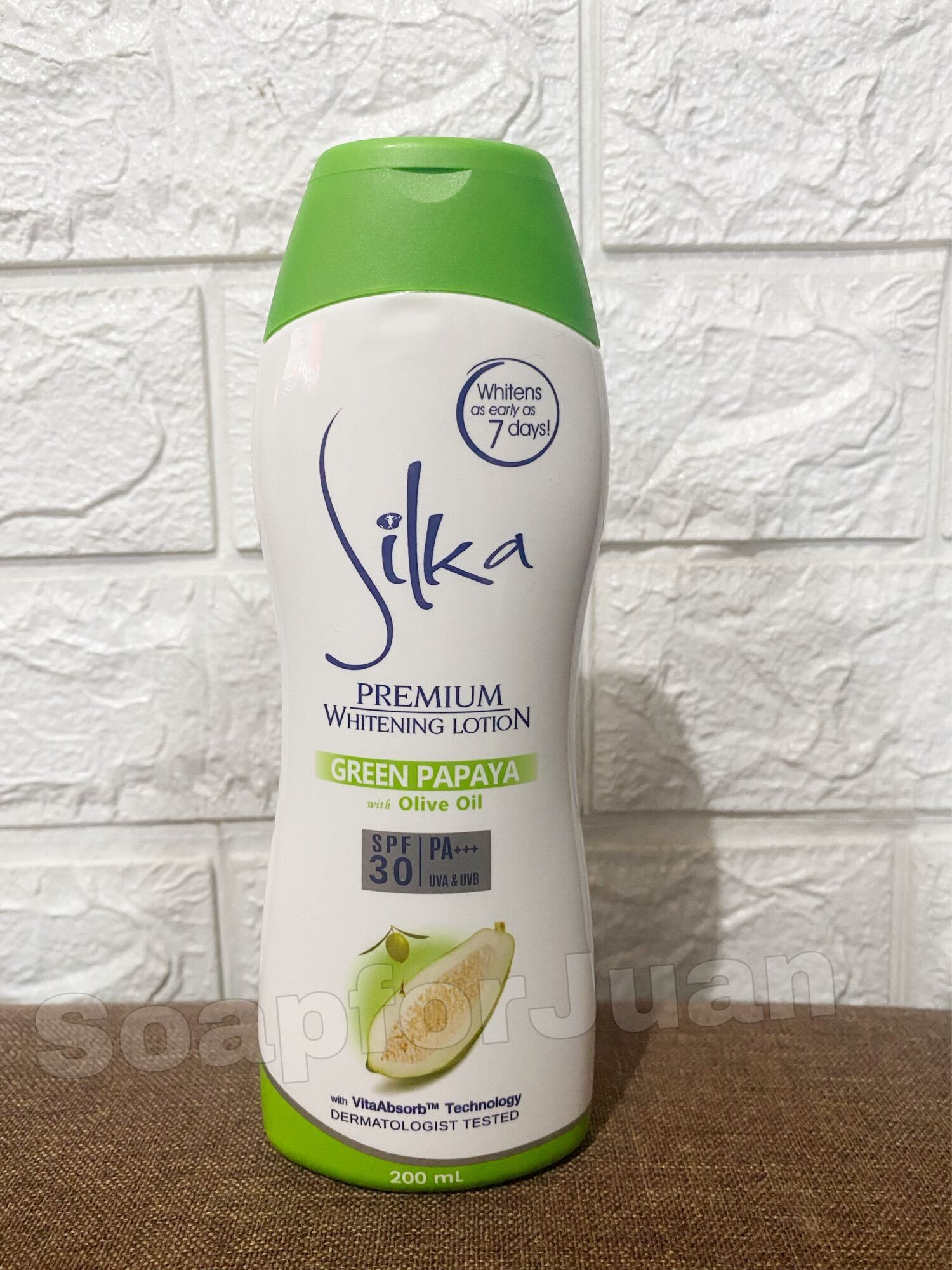 silka lotion spf 30