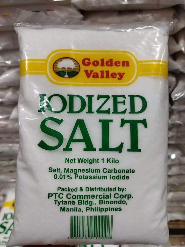 Golden Valley Iodized Salt provides people with iodine & aids in metabolism