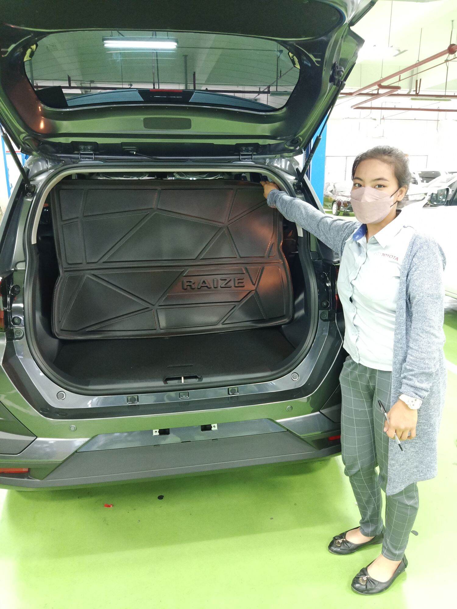 Toyota Raize Trunk Tray Lazada PH