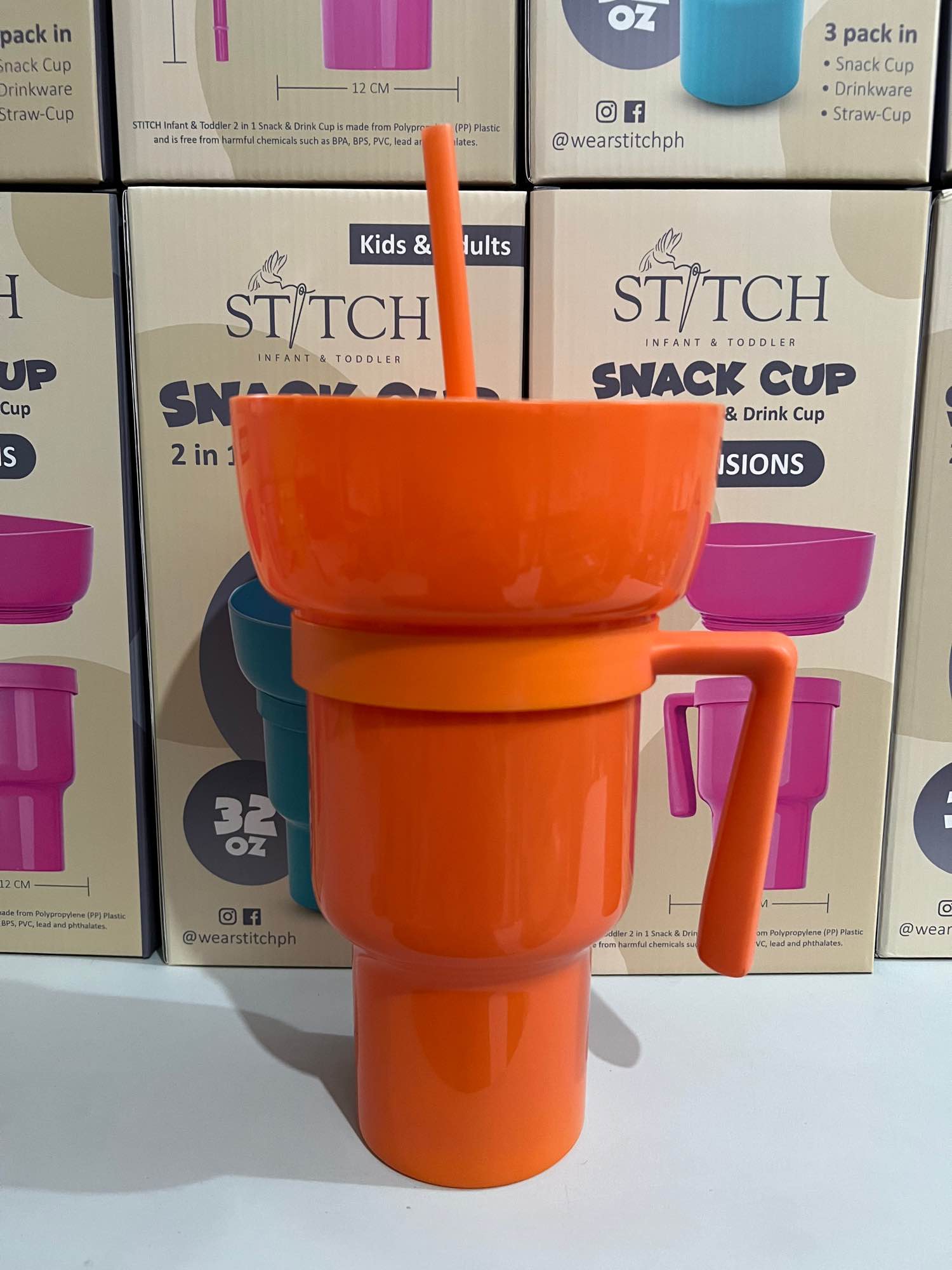 2 In 1 Snack Cups