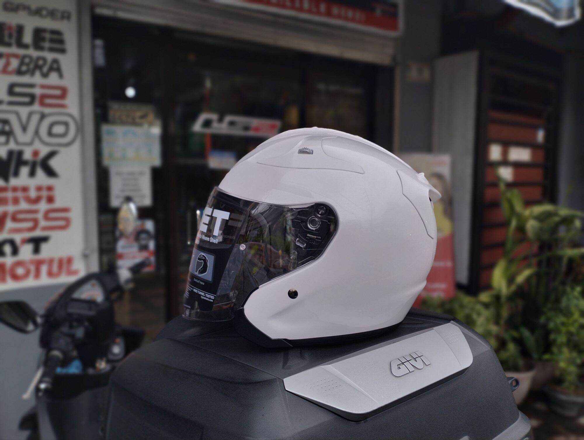 Helm hjc hot sale half face