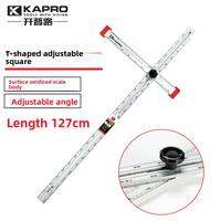 Kapro | Multi-functional Adjustable T-square Aluminum Woodworking Measuring Tool
