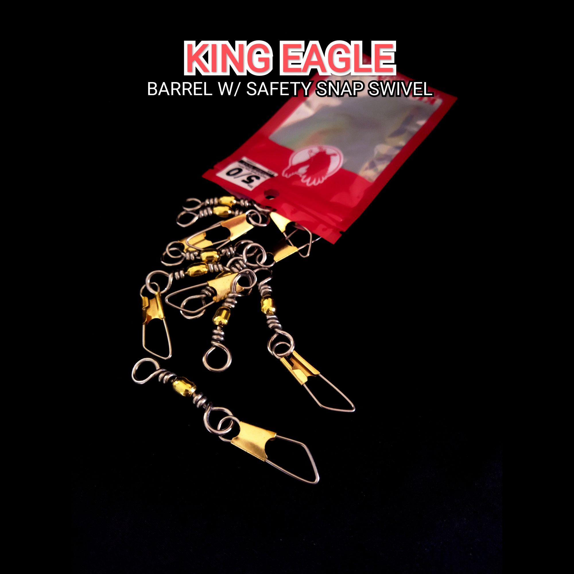 King Eagle Barrel w/ Safety Snap Swivel