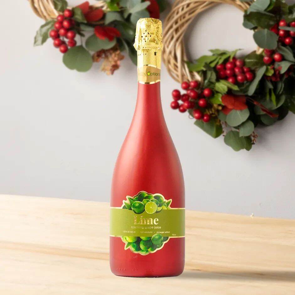 Healthy Options Sparkling Grape Juice 750ml Lazada PH