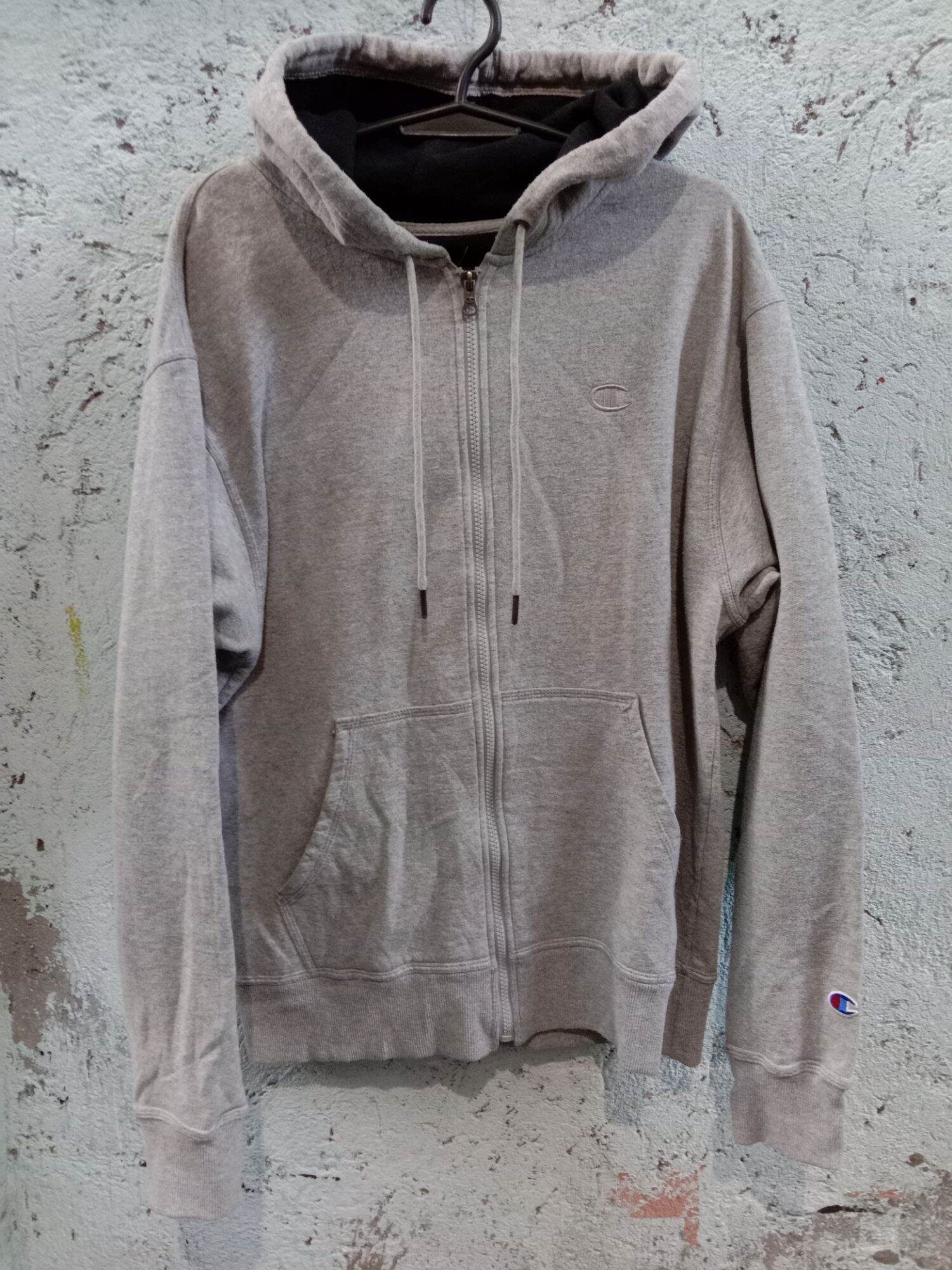 Vintage champion zip up hoodie hotsell