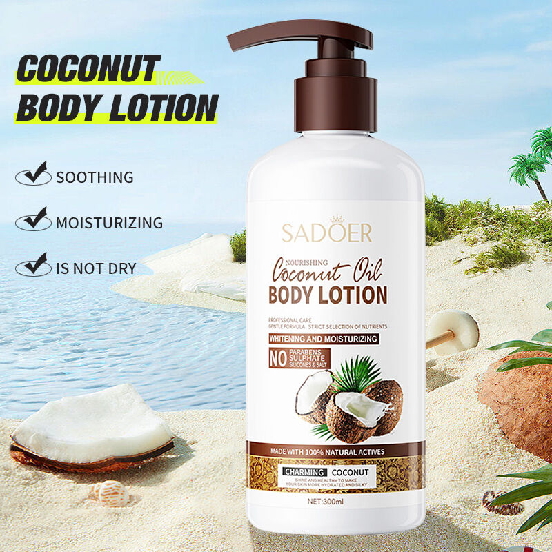 Intense Moisturizing Coconut Body Lotion - Smooth Skin Care