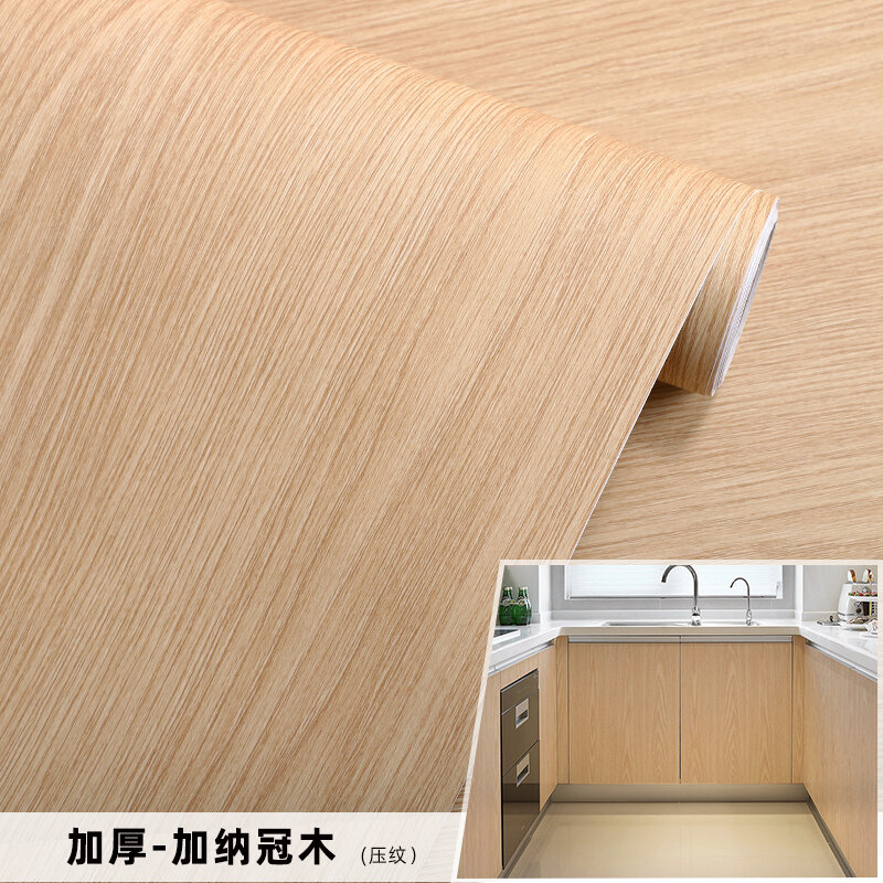 Thickened Wood Grain Sticker Refurbished Furniture Wooden Door Wood ...
