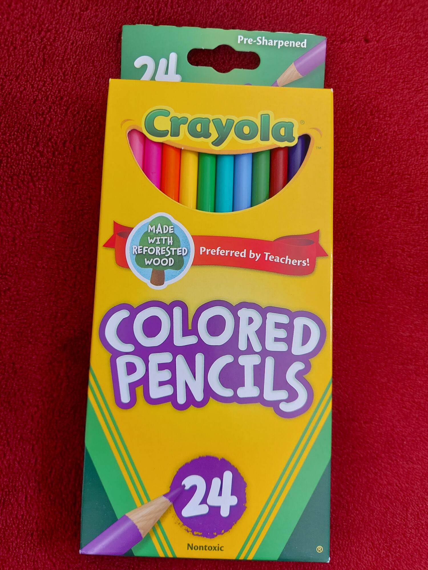 Crayola Colored Pencils, 24 Count Lazada PH