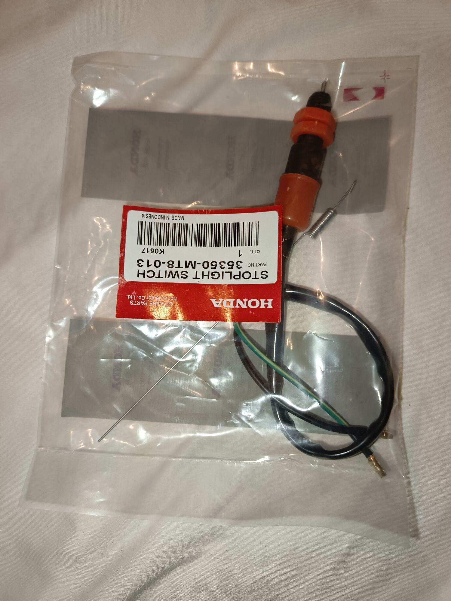 HONDA Genuine Universal stoplight switch/brake switch Lazada PH