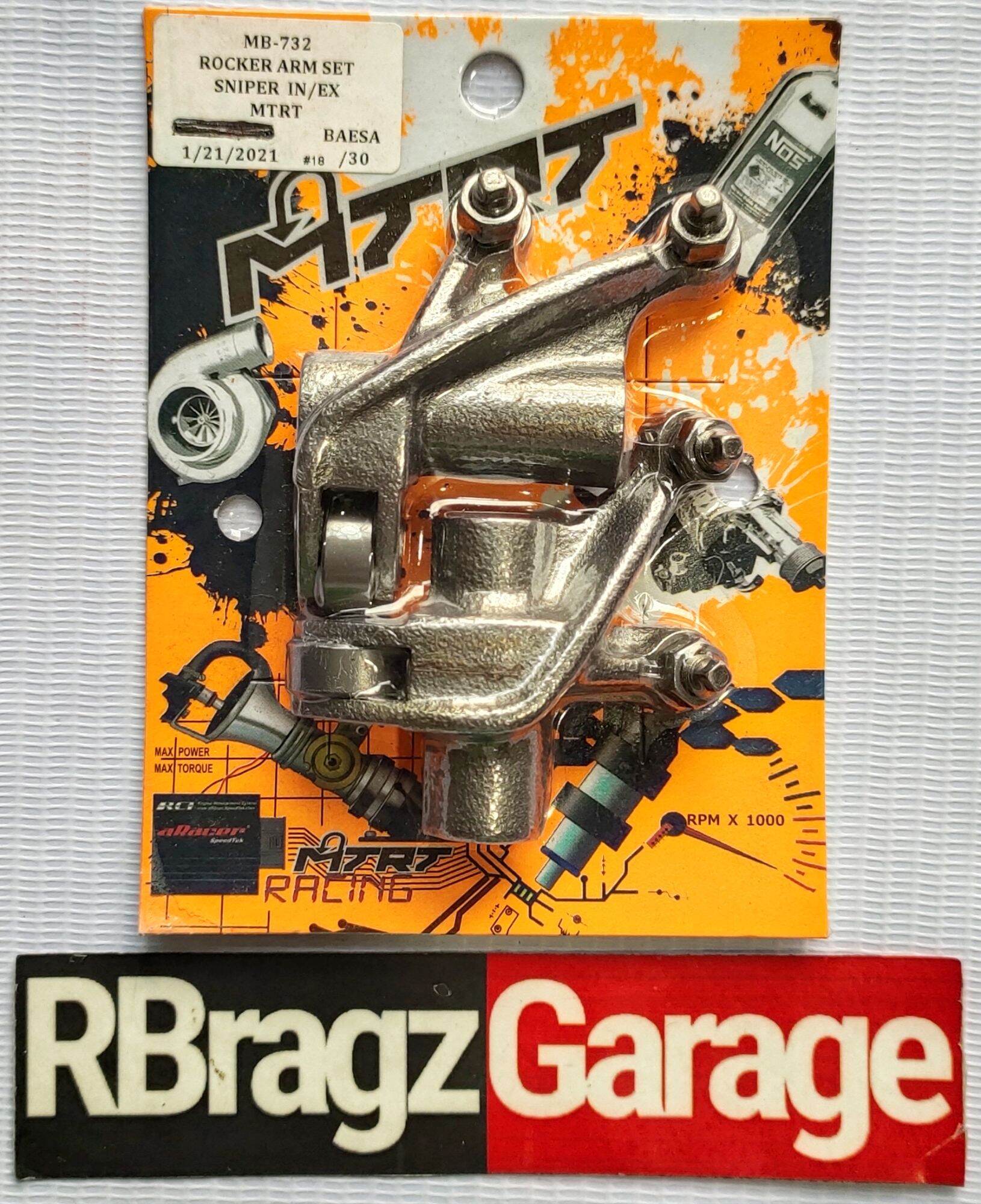 MTRT Rocker Arm Set Big Valve Sniper 150 / MX King Lazada PH