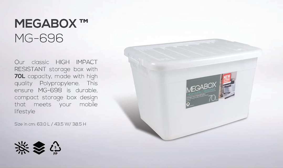 megabox 120lit Lazada PH