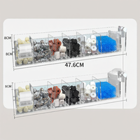 Jeneca | Oxygenating Filtering Aerator Wall-Mounted Waterfall Fish Tank Filter