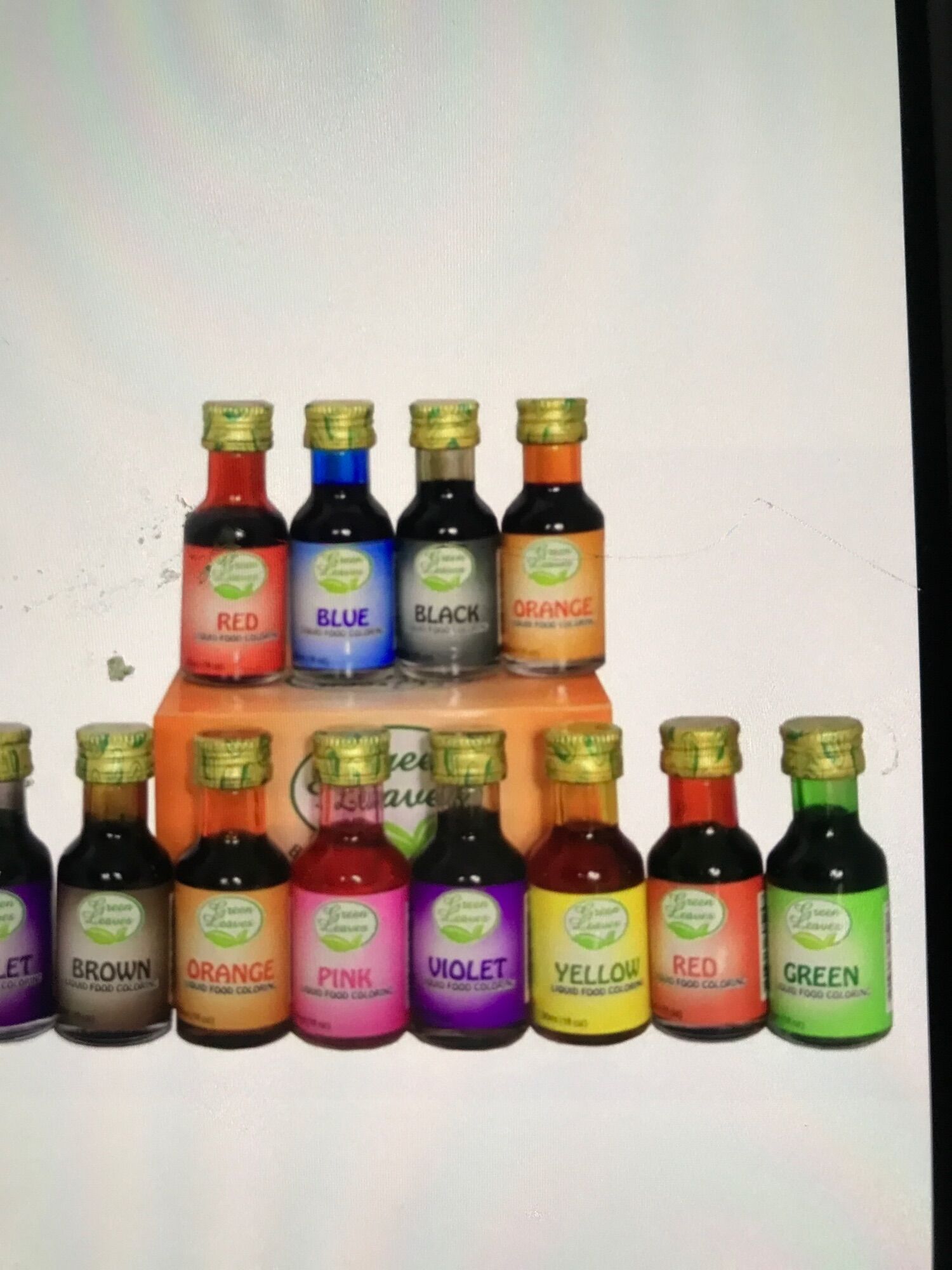 Assorted Food color Liquid 12x30 ml Lazada PH