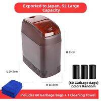 CAR MATE | Covered Car Trash Bin