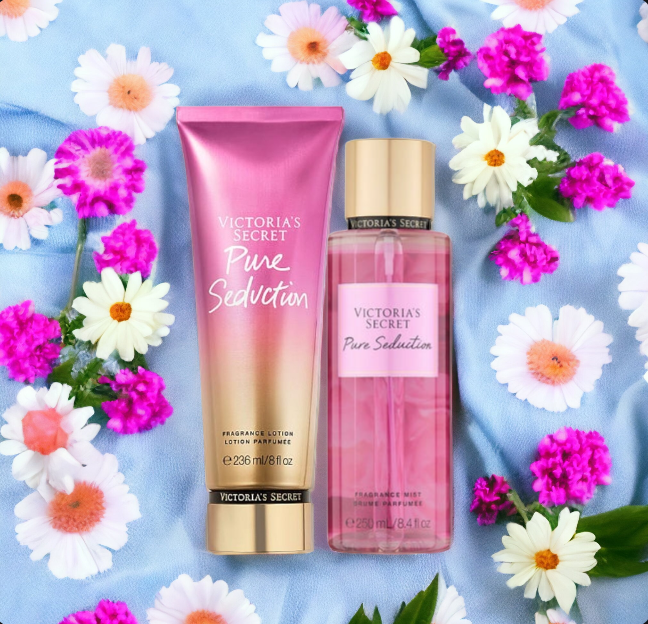 Velvet Petals Victoria's Secret Perfume Mist, Lotion, Shower gel