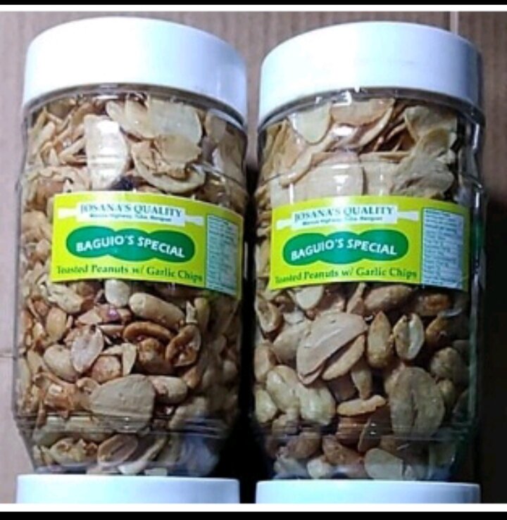 Toasted Peanuts with garlic Chips Baguio Pasalubong (1jar) Lazada PH